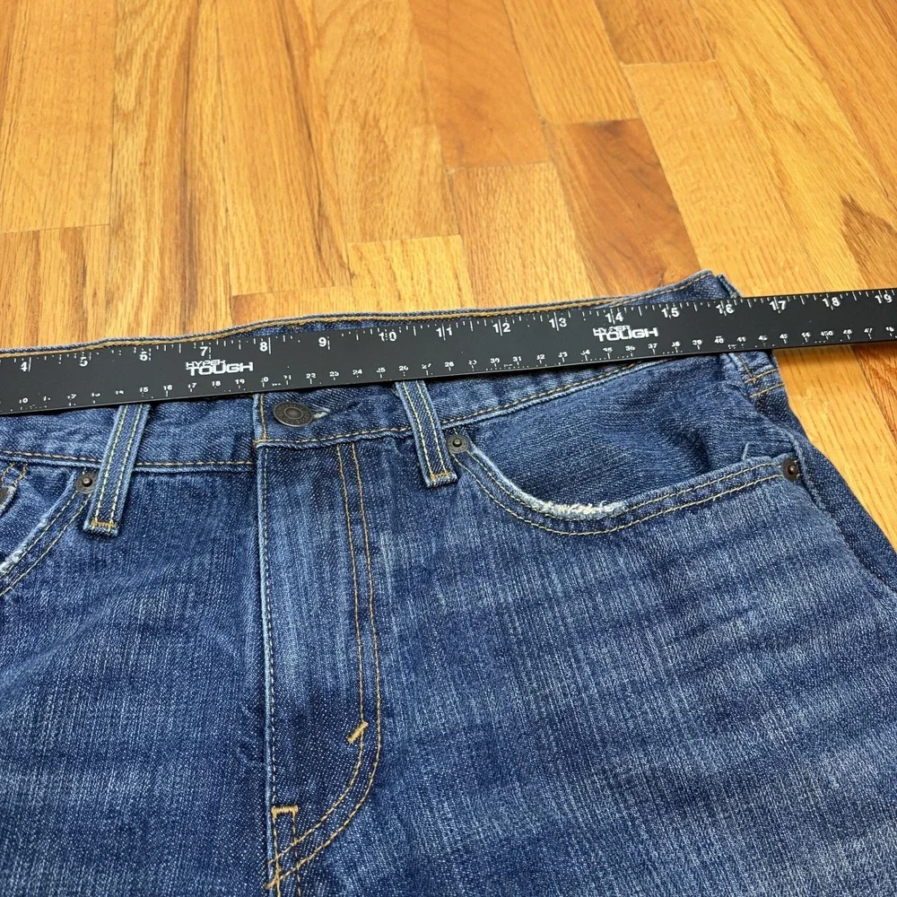Levis 559 Jeans Mens 32x34 Blue Denim Straight Leg Waterless 100% Cotton‎
